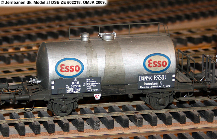 Dansk Esso A/S - DSB ZE 502218