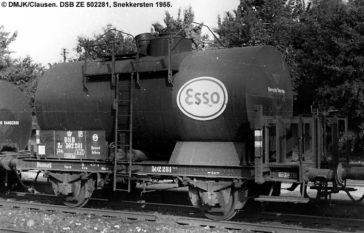 Dansk Esso A/S - DSB ZE 502281