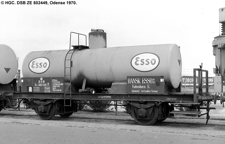 Dansk Esso A/S - DSB ZE 502449