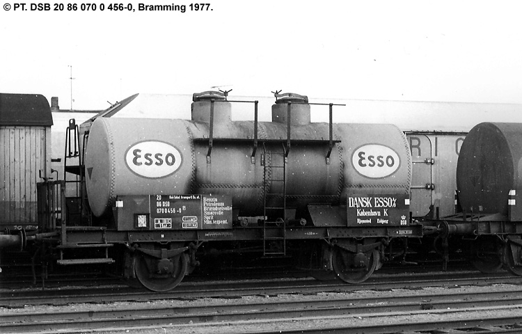 Dansk Esso A/S - DSB 20 86 070 0 456-0