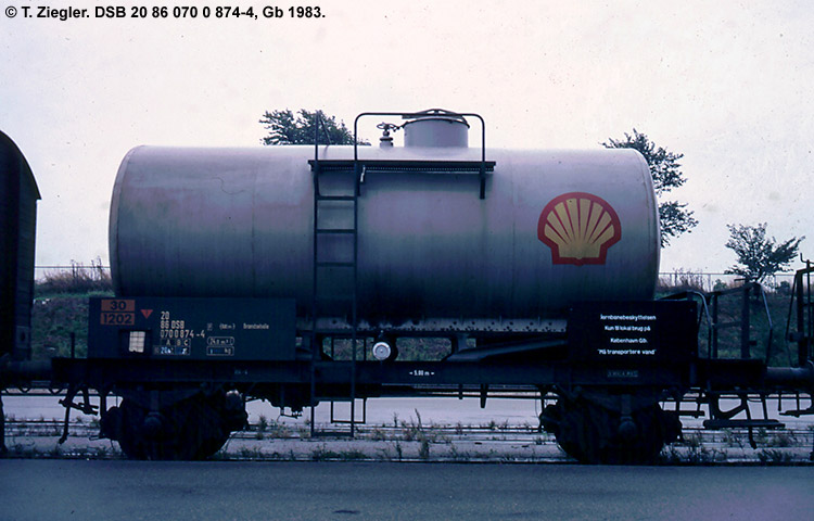 Dansk Shell A/S - DSB 20 86 070 0 874-4