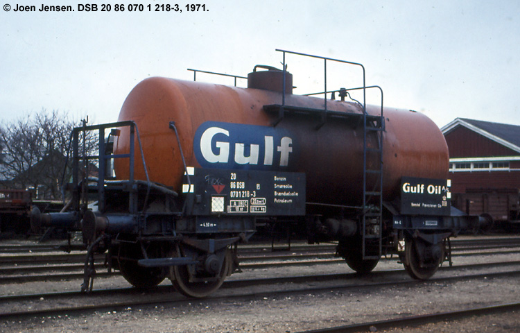 Gulf Oil A/S - DSB 20 86 070 1 218-3