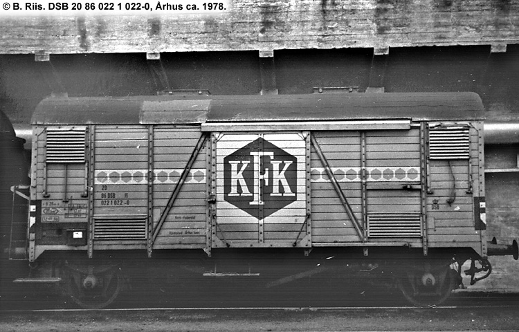 Korn og Foderstofkompagniet A/S - DSB 20 86 022 1 022-0 Korn og Foderstofkompagniet A/S - DSB 20 86 022 1 022-0