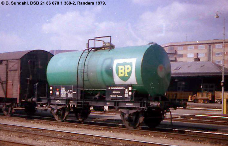 BP Olie Kompagniet A/S - DSB 21 86 070 1 360-2