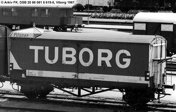 Tuborgs Bryggerier A/S - DSB 20 86 081 5 619-5
