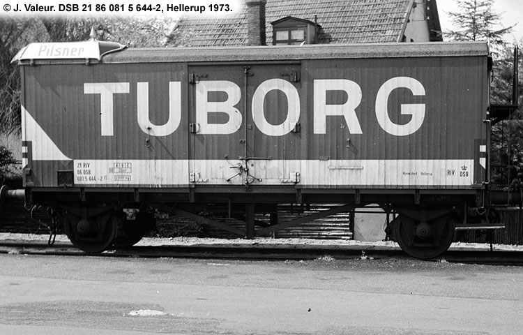 Tuborgs Bryggerier A/S - DSB 21 86 081 5 644-2