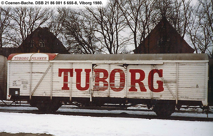 Tuborgs Bryggerier A/S - DSB 21 86 081 5 655-8