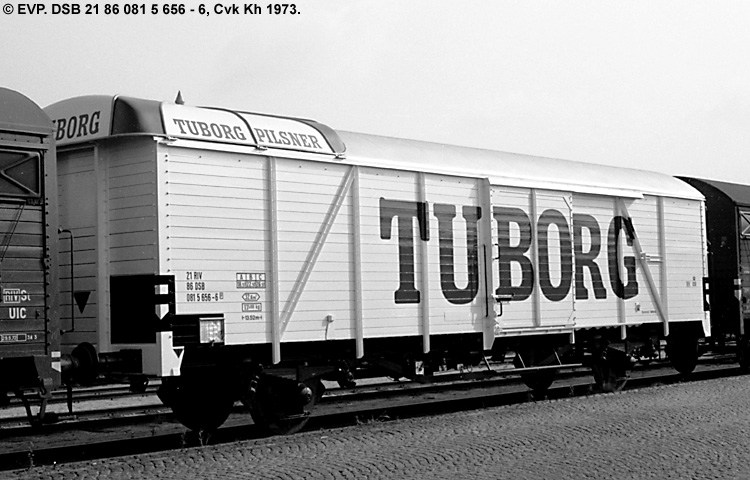 Tuborgs Bryggerier A/S - DSB 21 86 081 5 656-6