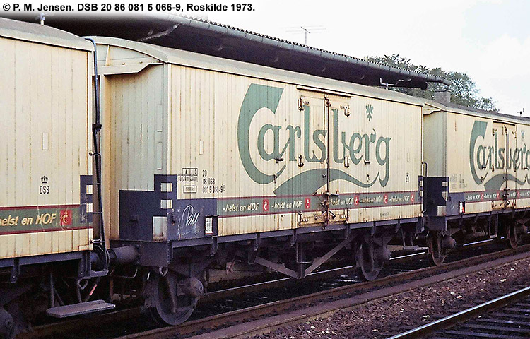 Carlsberg Bryggerierne - DSB 20 86 081 5 066-9