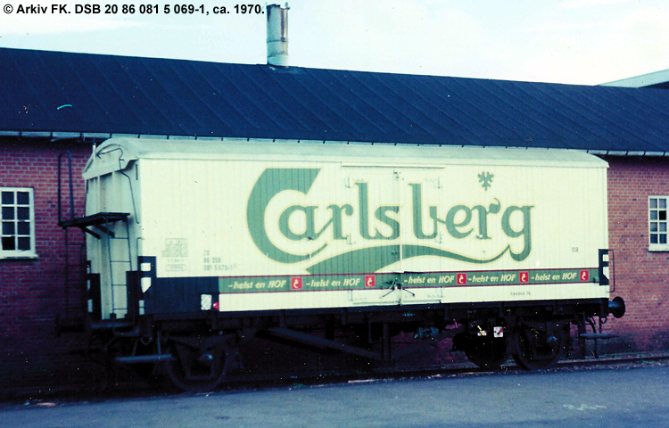 Carlsberg Bryggerierne - DSB 20 86 081 5 070-1