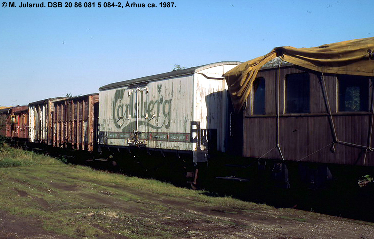 Carlsberg Bryggerierne - DSB 20 86 081 5 084-2