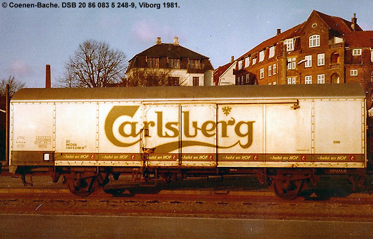 Carlsberg Bryggerierne - DSB 20 86 083 5 248-9 Carlsberg Bryggerierne - DSB 20 86 083 5 248-9