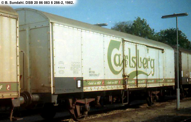 Carlsberg Bryggerierne - DSB 20 86 083 5 256-2