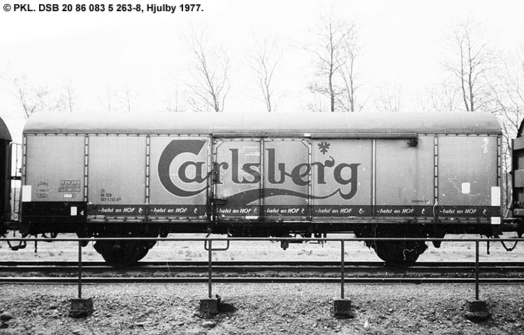 Carlsberg Bryggerierne - DSB 20 86 083 5 263-8 Carlsberg Bryggerierne - DSB 20 86 083 5 263-8