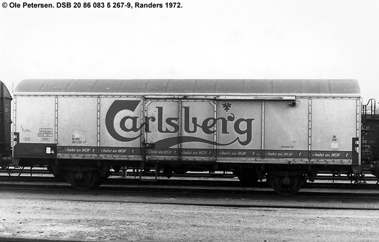 Carlsberg Bryggerierne - DSB 20 86 083 5 267-9