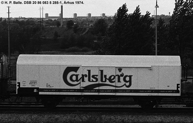 Carlsberg Bryggerierne - DSB 20 86 083 5 285-1