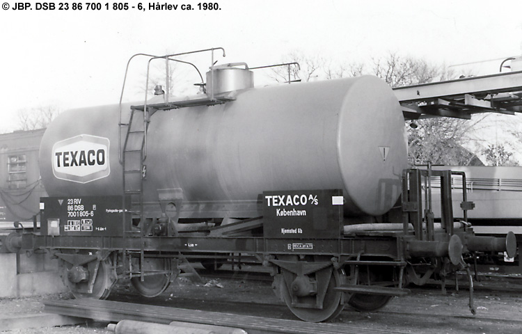 Texaco A/S - DSB 23 86 700 1 805-6