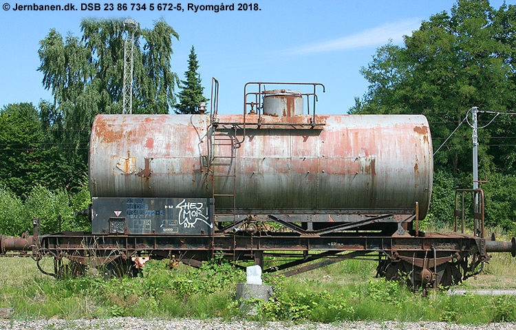 Århus Oliefabrik A/S - DSB 23 86 734 5 672-5