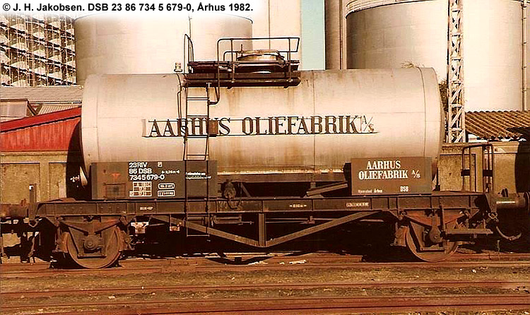 Århus Oliefabrik A/S - DSB 23 86 734 5 679-0