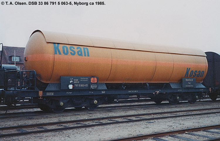 Kosan Tankers A/S - DSB 33 86 791 5 063-5