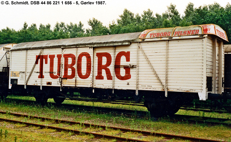 Tuborg Bryggerierne A/S - DSB 44 86 221 1 656-5