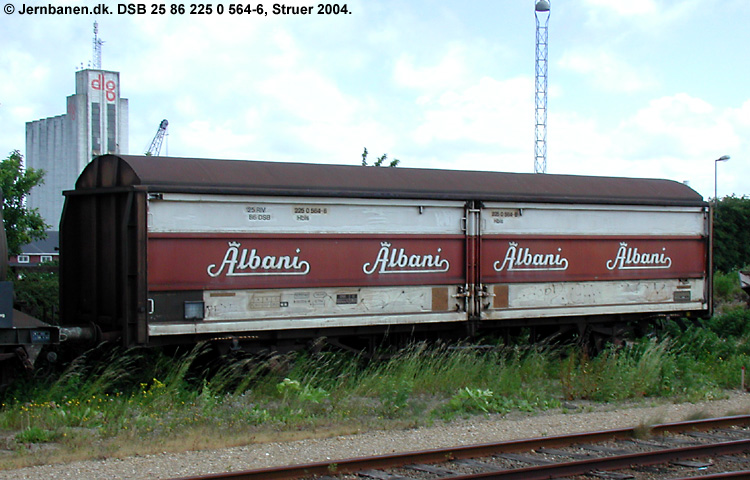 Albani Bryggerierne A/S - DSB 25 86 225 0 564-6