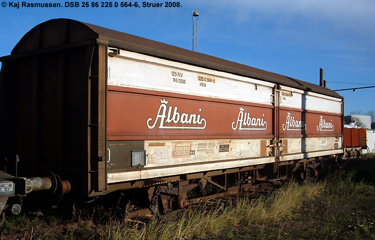 Albani Bryggerierne A/S - DSB 25 86 225 0 564-6