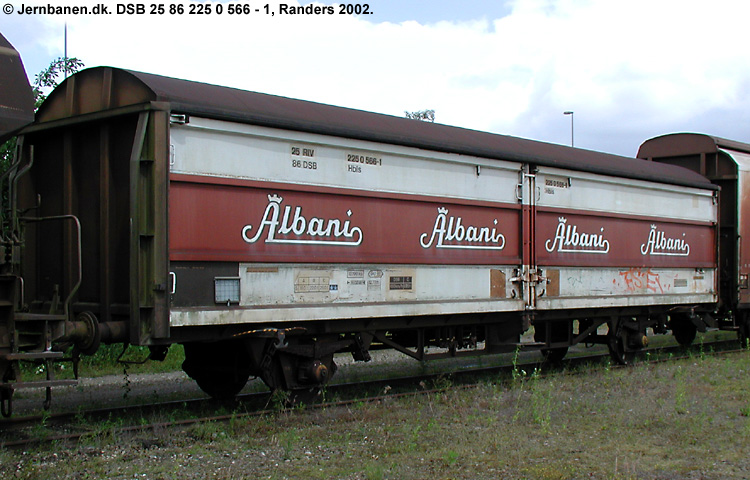 Albani Bryggerierne A/S - DSB 25 86 225 0 566-1