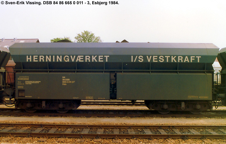 Vestkraft I/S - DSB 84 86 665 0 011-3