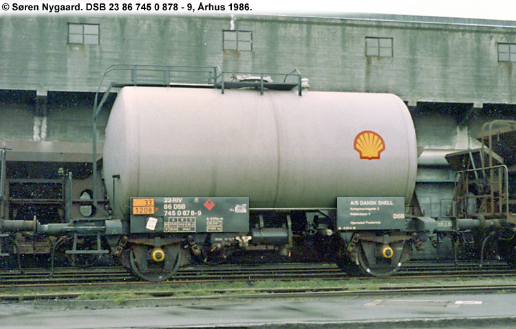 Dansk Shell A/S - DSB 23 86 745 0 878-9 Dansk Shell A/S - DSB 23 86 745 0 878-9