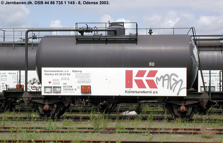 Kommunekemi A/S - DSB 44 86 735 1 145-8