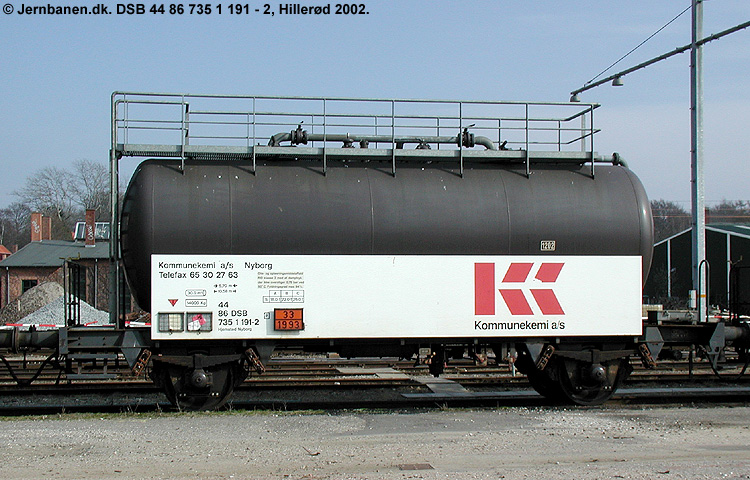 Kommunekemi A/S - DSB 44 86 735 1 191-2