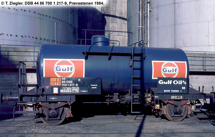 Gulf Oil A/S - DSB 44 86 700 1 217-9