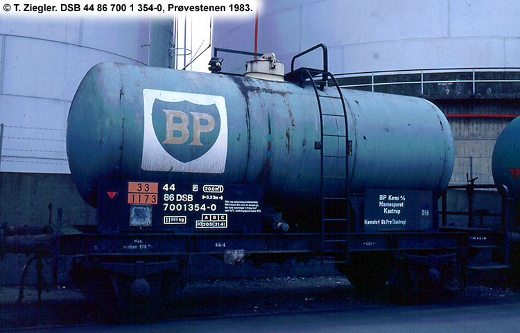 BP Olie-Kompagniet A/S - DSB 44 86 700 1 354-0