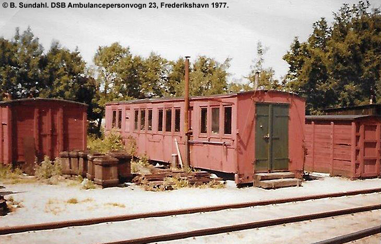 DSB Ambulancepersonvogn nr. 23