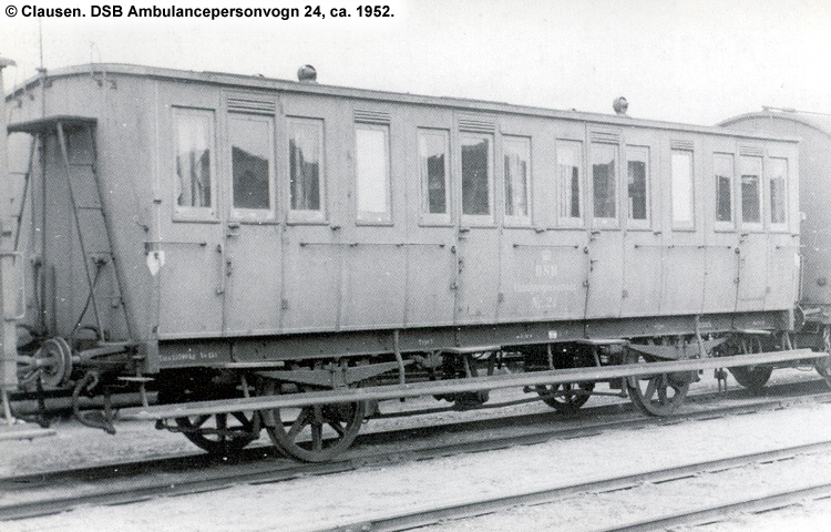 DSB Ambulancepersonvogn nr. 24