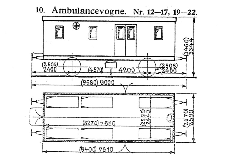DSB Ambulancevogn nr. 12