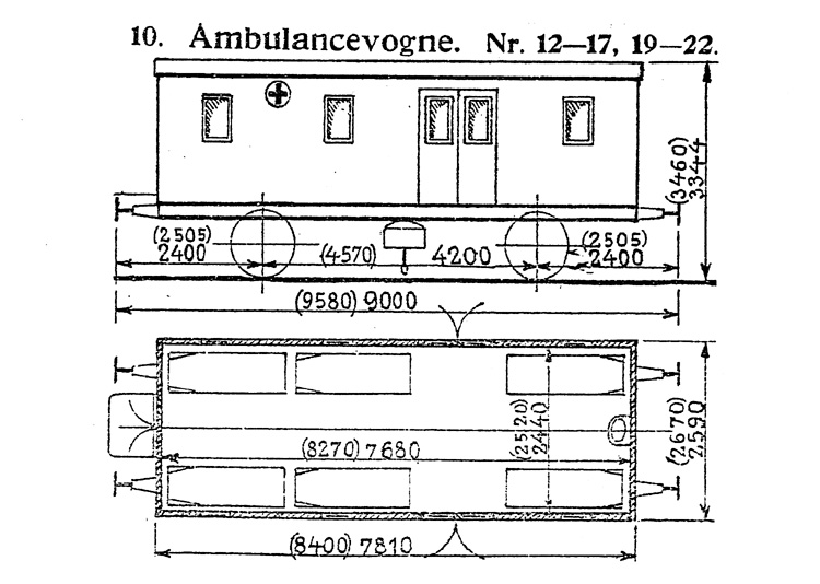 DSB Ambulancevogn nr. 16