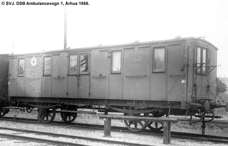 DSB Ambulancevogn nr. 1 DSB Ambulancevogn nr. 1