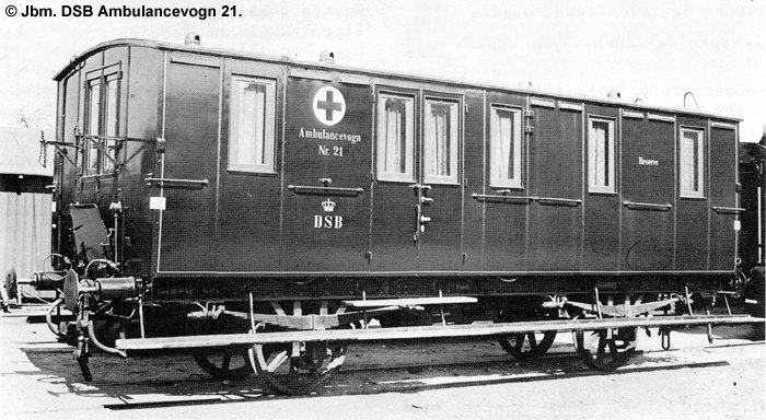 DSB Ambulancevogn nr. 21