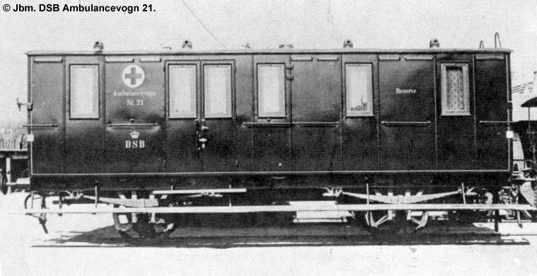 DSB Ambulancevogn nr. 21