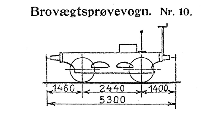 DSB Brovægtsprøvevogn nr. 10