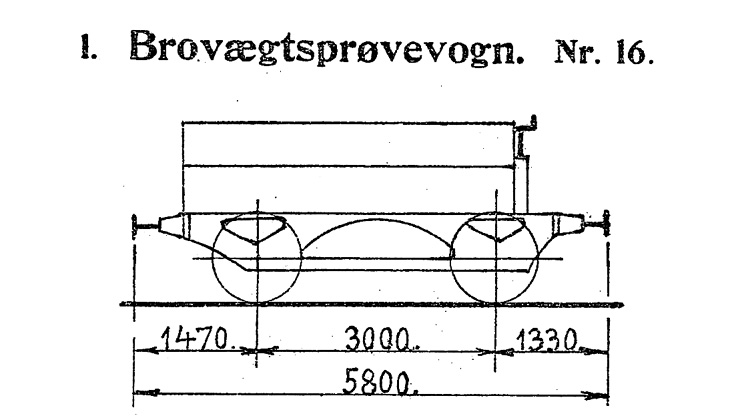 DSB Brovægtsprøvevogn nr. 16
