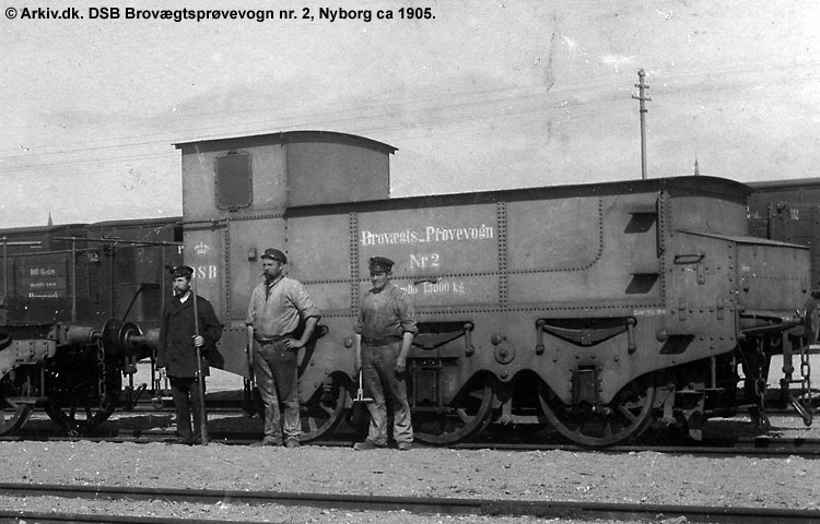 DSB Brovægtsprøvevogn nr. 2 DSB Brovægtsprøvevogn nr. 2