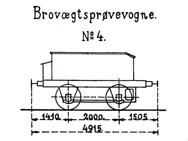 DSB Brovægtsprøvevogn nr. 4