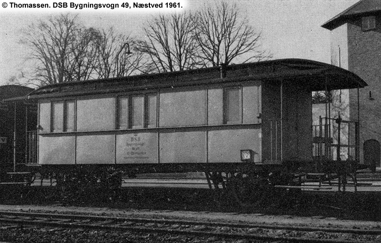 DSB Bygningsvogn nr. 49 DSB Bygningsvogn nr. 49