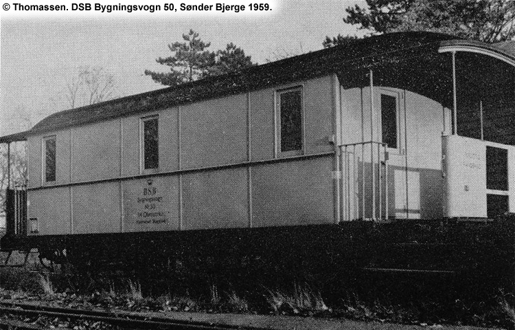 DSB Bygningsvogn nr. 50 DSB Bygningsvogn nr. 50