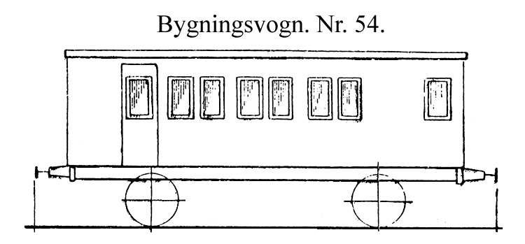 DSB Bygningsvogn nr. 54