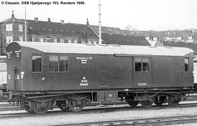 DSB Hjælpevogn nr. 103