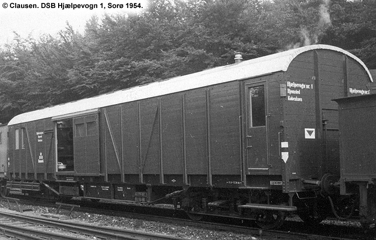 DSB Hjælpevogn nr. 1 DSB Hjælpevogn nr. 1